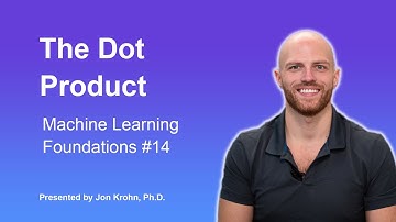 The Dot Product — Topic 14 of Machine Learning Foundations