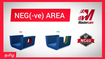 How to Find Negative Machining Area in Mastercam -Tamil- CNC Training- Coimbatore- 5Axis