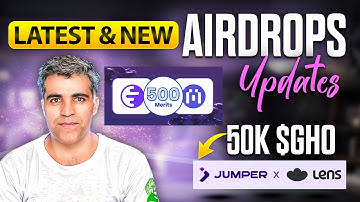 Latest Crypto Airdrop News and Updates Jumper Exchange Lens Protocol Campaign
