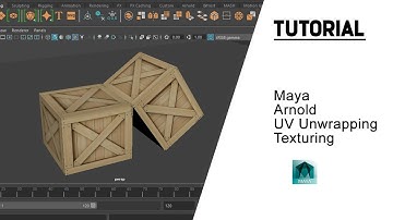 How To Give Texture On Object In Maya & Arnold Renderer - Tutorial #texturing #uvunwrapping