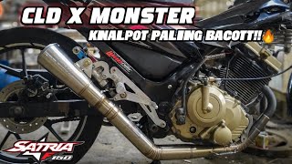 Knalpot Cld X Monster Suara Bacott parah