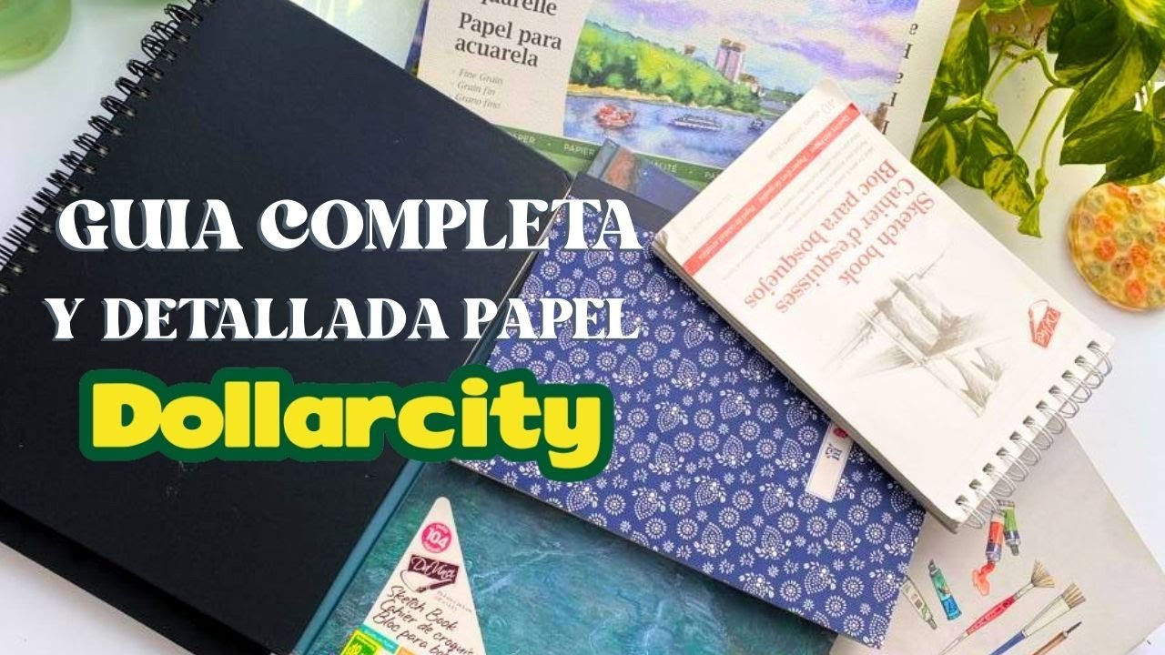 PAPEL para pintar y dibujar de  DOLLAR CITY - GUIA completa y DETALLADA Downtownstudioo