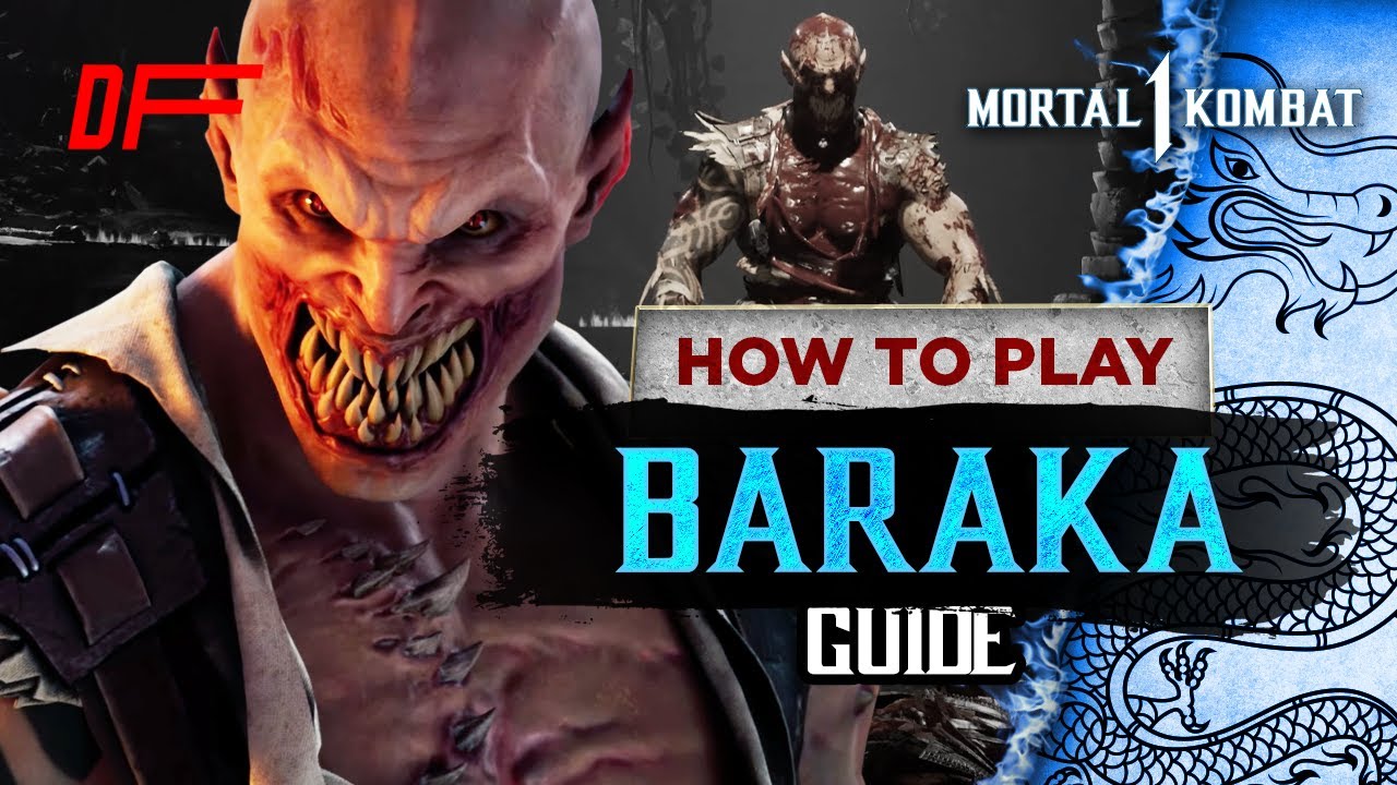 BARAKA in 2023  Baraka mortal kombat, Mortal kombat characters
