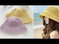 How to Crochet a Beautiful Summer Bucket Hat | Step-by-Step Tutorial