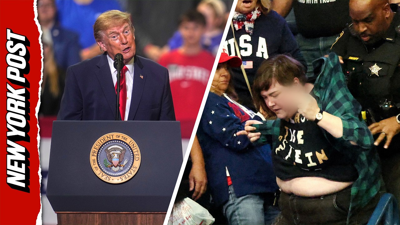 Trump Takes a Jab at Protester: ‘He’s Gotta Go on a Diet’ at Ohio Midterm Rally