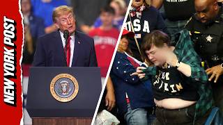 ‘He’s Gotta Go on a Diet’: Trump Mocks Protester at Ohio Midterm Rally