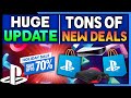 HUGE PSN HOLIDAY SALE UPDATE - TONS OF NEW GAME DEALS ADDED!