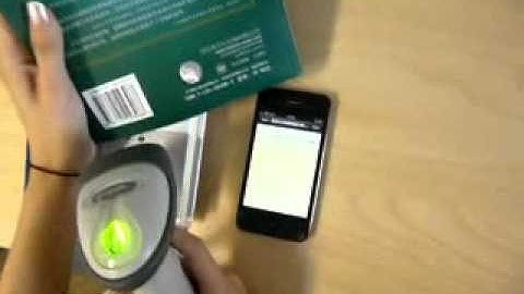 Newest iPhone barcode scanner!Do bussiness with your cell phone!