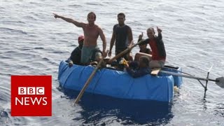 US visa-free residency for Cubans ends - BBC News screenshot 2