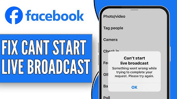 How to Fix Cant Start Live Broadcast Facebook We are Having Trouble (Solved)