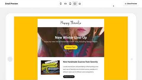 iContact Drag Drop video SOCIAL