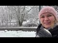 Тайсон радуется снегу ❄️❄️/ Наши планы в этом году 😇🎁