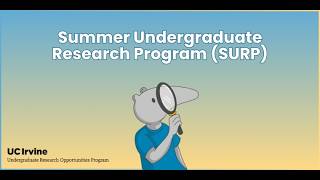 2026 Summer Undergraduate Research Program (SURP) Overview Info Session
