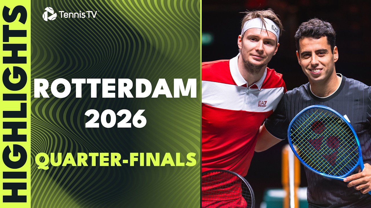 Bublik vs Munar BATTLE; De Minaur & Auger-Aliassime Also In Action ⚔️ | Rotterdam 2026 Highlights