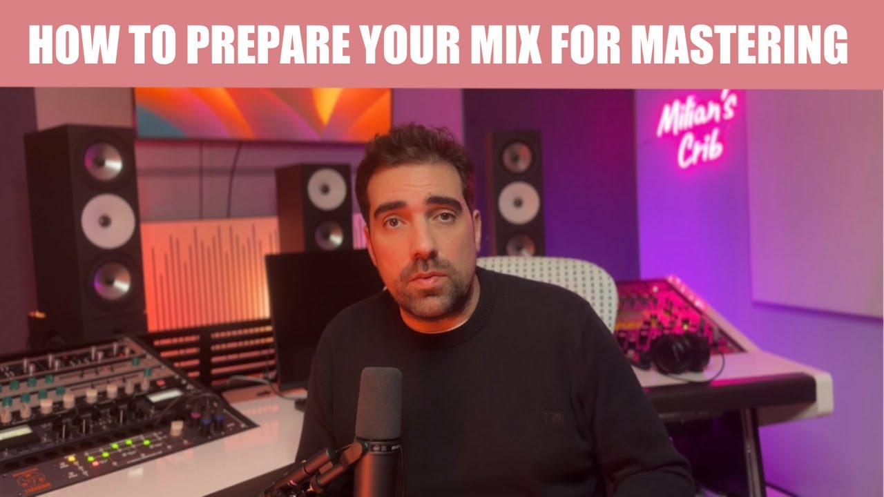 How to prepare your mix for mastering - YouTube