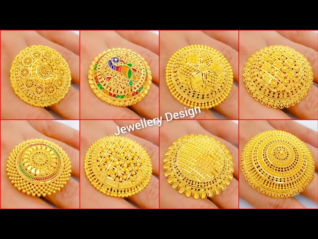 Tanisha Chakri / Polo Big Gold Ring for Jarkan Base, Aari Embroidery Maggam  Work, 8MM : Amazon.in: Home & Kitchen