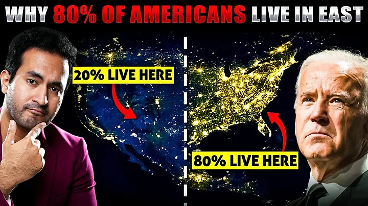 Why 80% of AMERICANS Live in The EAST Side of this Line?
