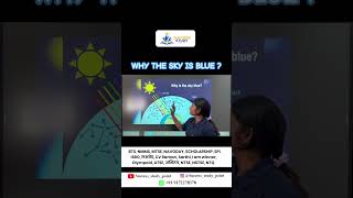 Why the sky is blue ? #shortfeed #science #shorts #viral #scatteringoflight
