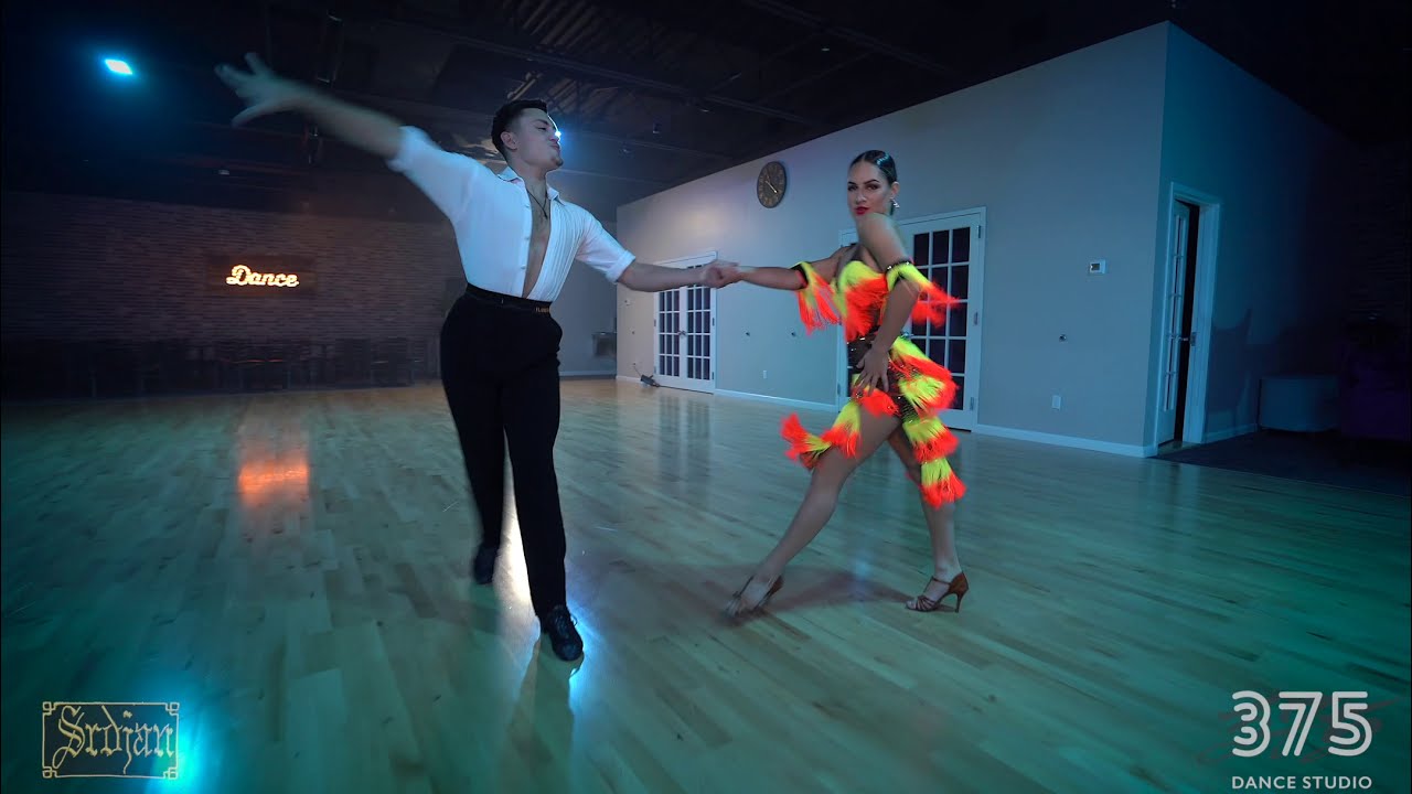 Anthony Mancuso and Sophie Shvartsman - Cha Cha | 375 Dance Studio | Poncho Sanchez - Sonando