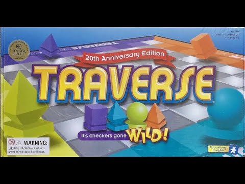 Ep. 229: Traverse Checkers Board Game Review (1987) plus How To Play