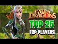 Top 25 Free-To-Play Players In The Game! [May 2024] | Call of Dragons