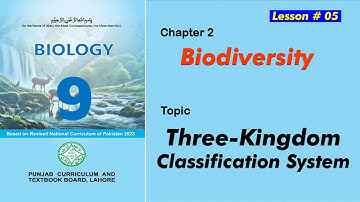 Three kingdom classification system | New Syllabus Biology 9th Class |Chapter 02 | PEN Academy