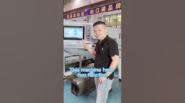 The computer panel saw is equipped with a touch screen control system, which is safe and reliable.