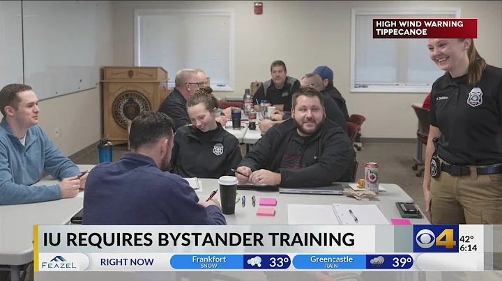 Bystander training teaching IU police to prevent misconduct and improve well-being