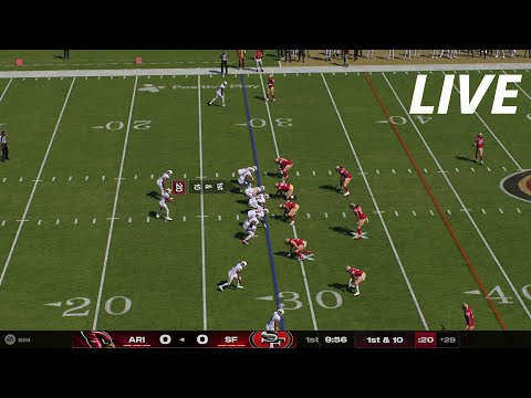 NFL LIVE🔴San Francisco 49ers vs.Arizona Cardinals-6th October 2024|NFL Full Game-NFL 24