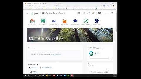 D2L - Webex Integration - Attendance