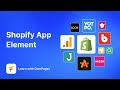 Shopify App Element | v7 New Editor | GemPages