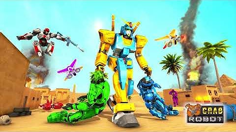 Crab Robot Truck - Car Robot Transforming Game 3D
