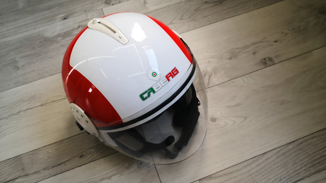 Caberg Riviera V3+ Sway Italy Helmet. - YouTube
