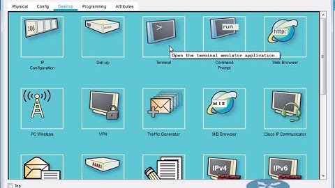 Router Switch Console Configuration in Packet Tracer
