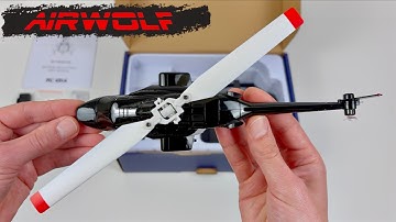 RC AirWolf Helicopter 🫡 | Unboxing & Maiden Flights | RC ERA A61