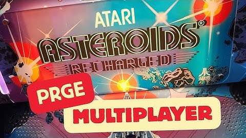 ATARI Asteroids Recharged at PRGE | Alan-1