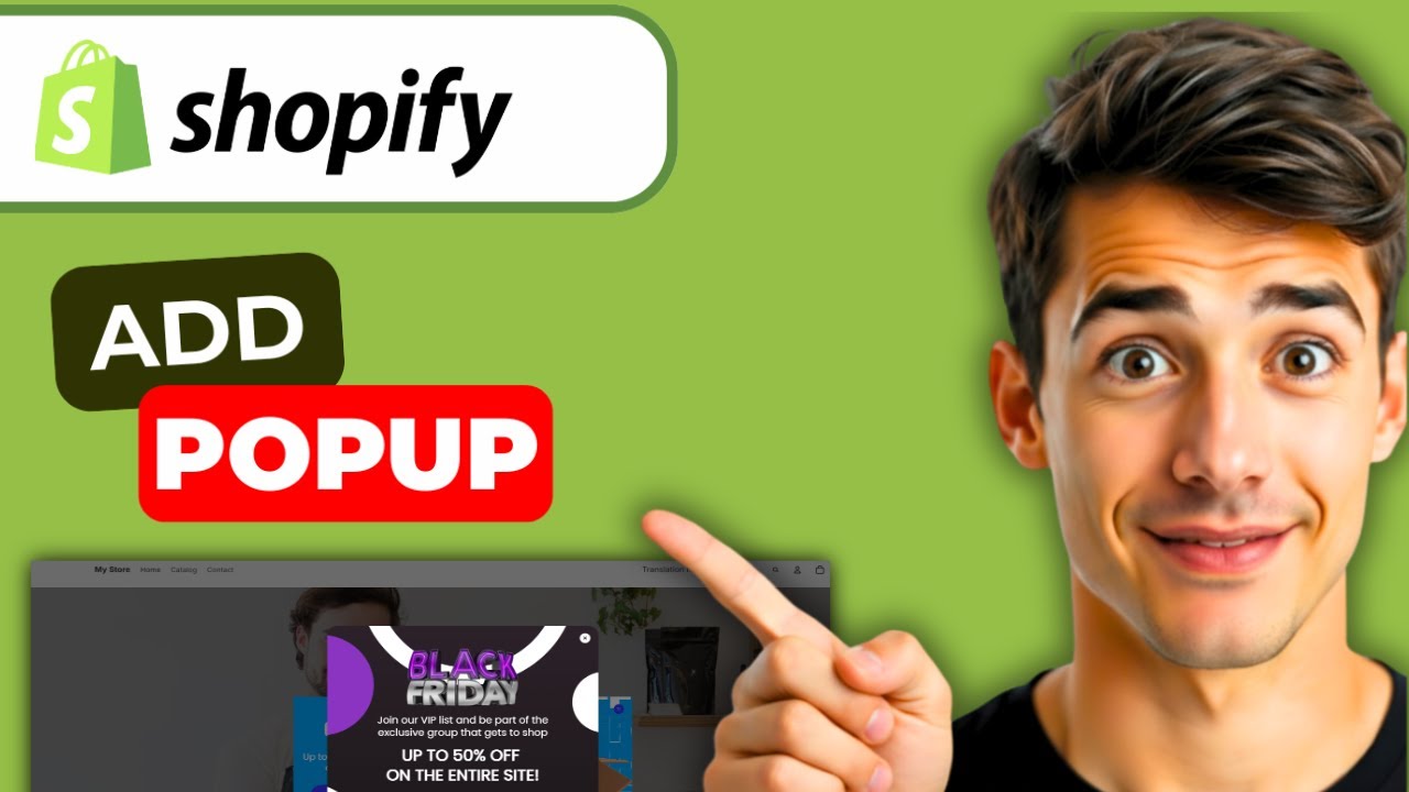 How To Add A Popup In Shopify (Easiest Way) (2026 Guide) - YouTube