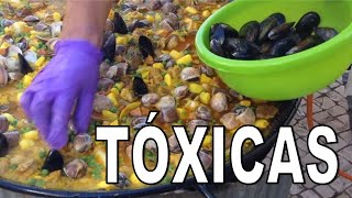 💥ALMEJAS TÓXICAS💥 del Tajo y la costa de Portugal vendidas ilegalmente por toda Europa ☣☣☣