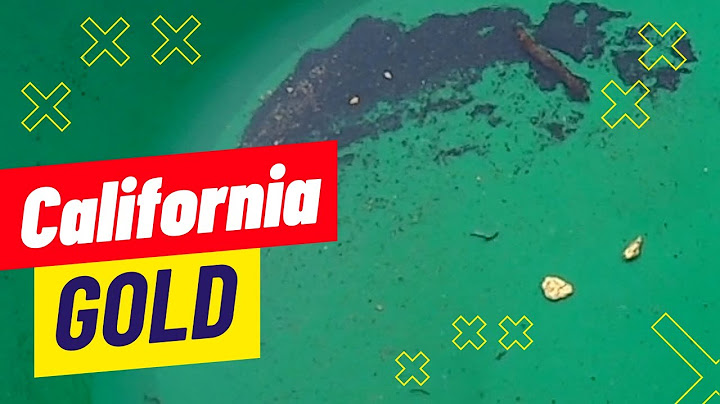 Detecting For Gold Nuggets In The Sierra Nevada