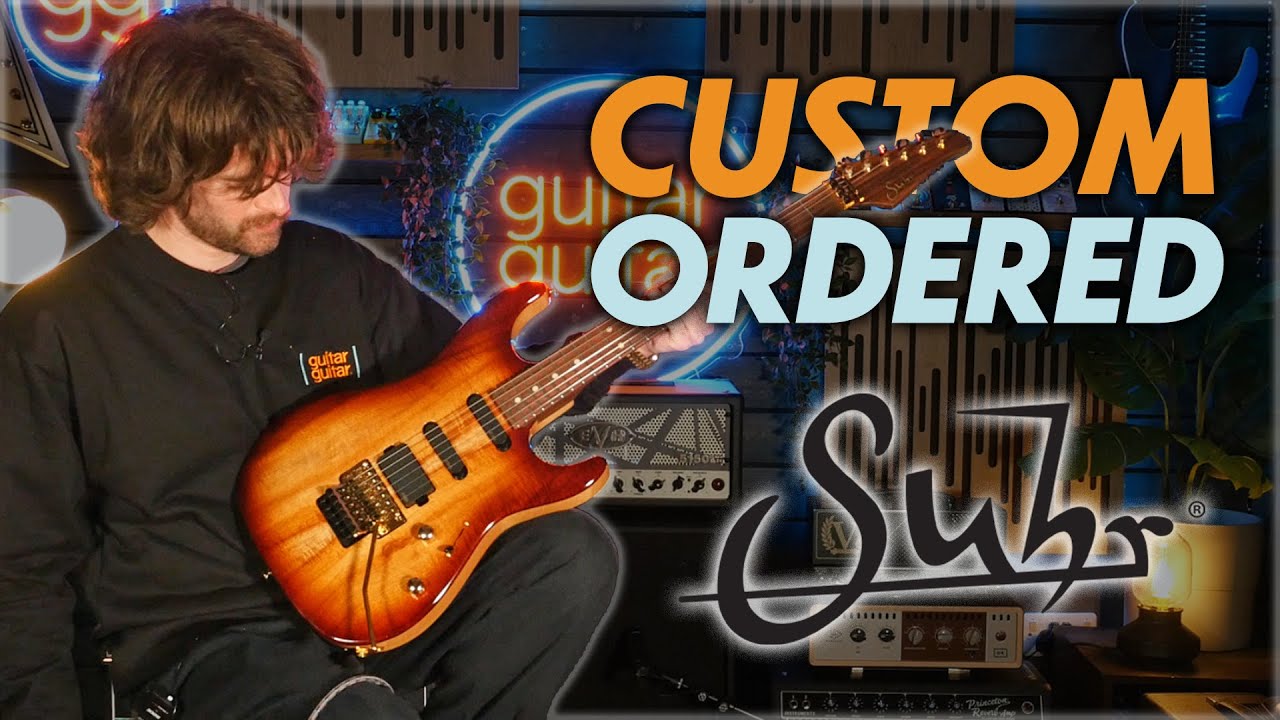 Suhr Custom Guitar | Brand New Arrival Designed by Us - YouTube