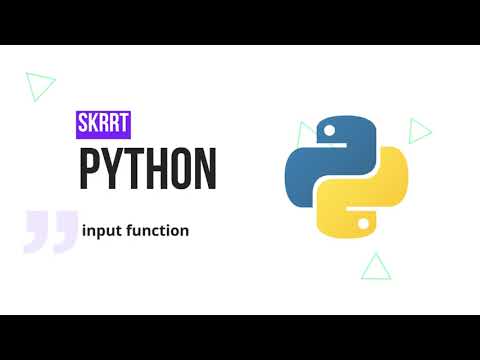 04 Input function | Python Beginner Course