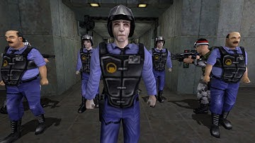 GMOD NPC Wars - HECU VS Black Mesa Security