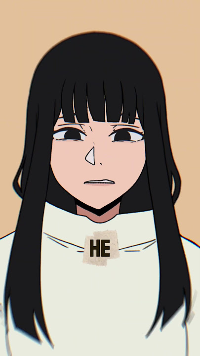 he wears a suit and tie…