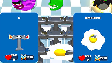 Merge Alphabet Food Battle - Max level Gameplay Alphabet Battle 🌕 Abcdefghijklmnopqrstuvwxyz