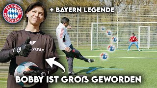 BOBBY & Bayern Legende vs GoalKEEPERz | Fußball Challenge