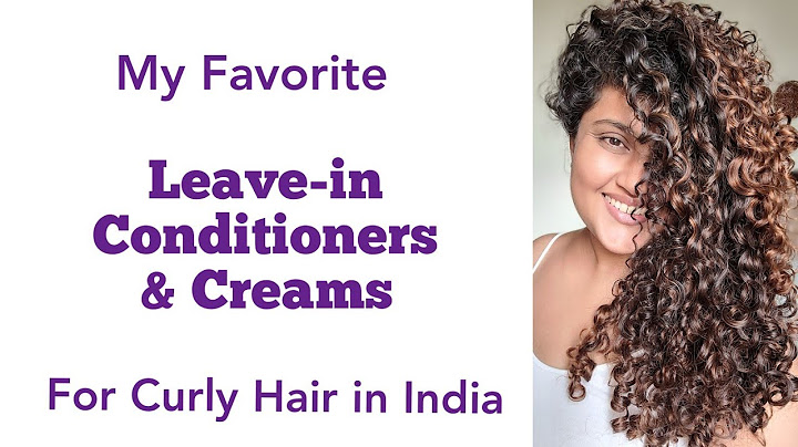 Leave in conditioner for curly hair before and after