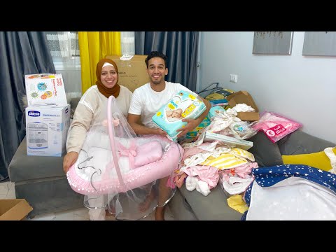 مشتريات بيبي لين كامله اتصدمنا من المنظر في الاخر