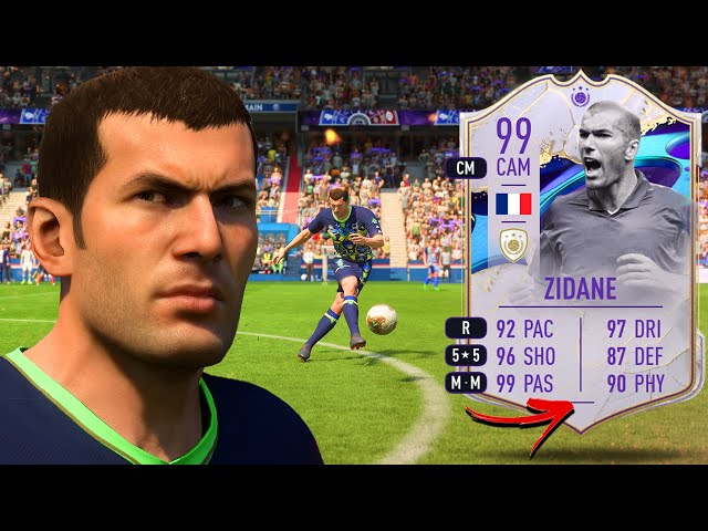 99 Cover Star Icon Zidane is 