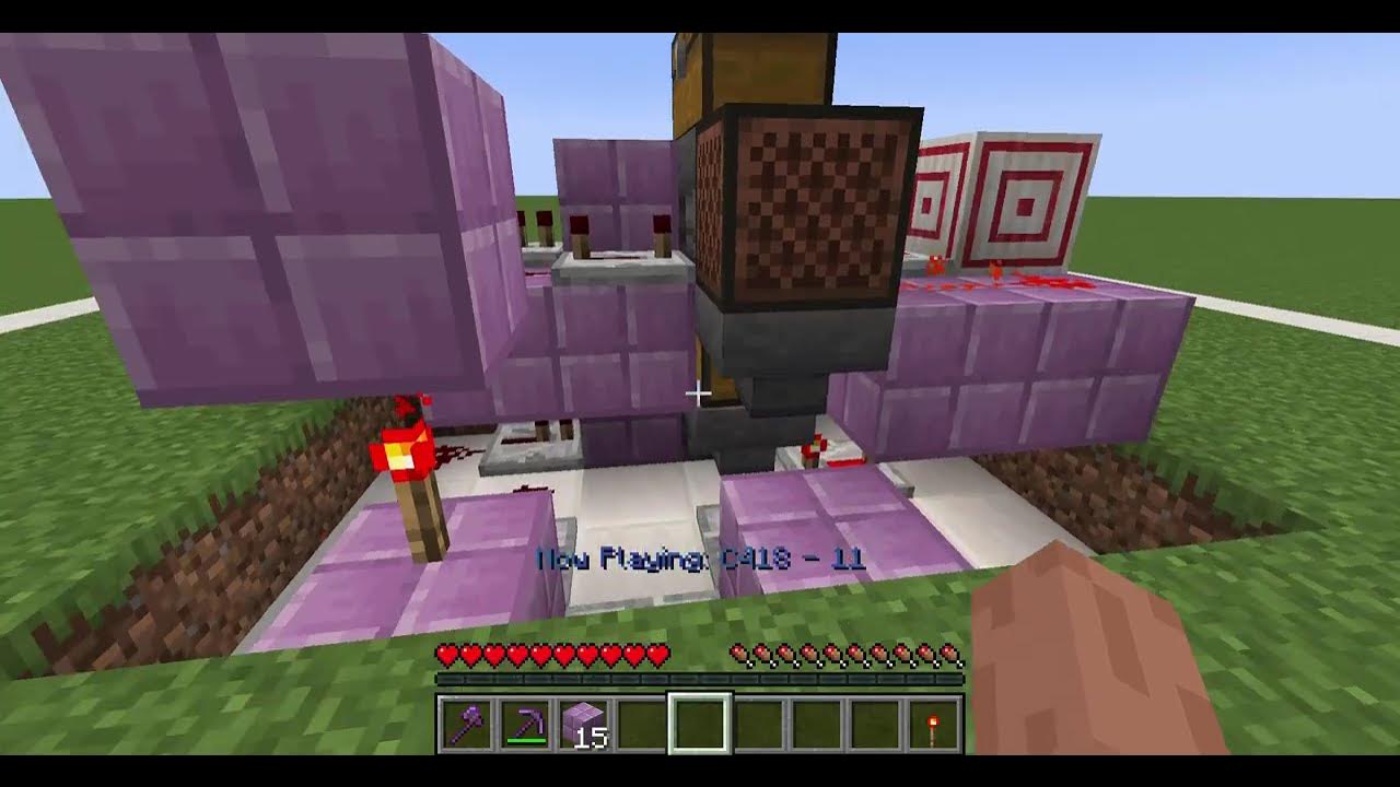 Minecraft Java multidisc looping jukebox YouTube