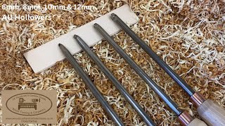 Woodturning explaining what are AU Carbide cutters & how to use them